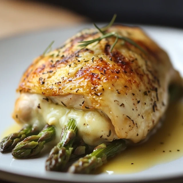 Asparagus Stuffed Chicken