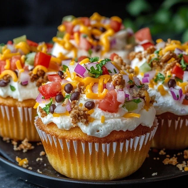 taco cupcakes recipe