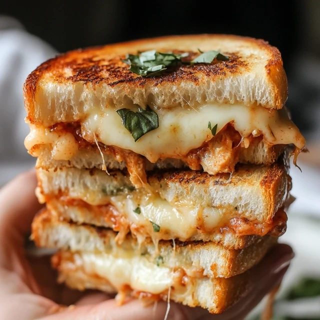 chicken parmesan grilled cheese