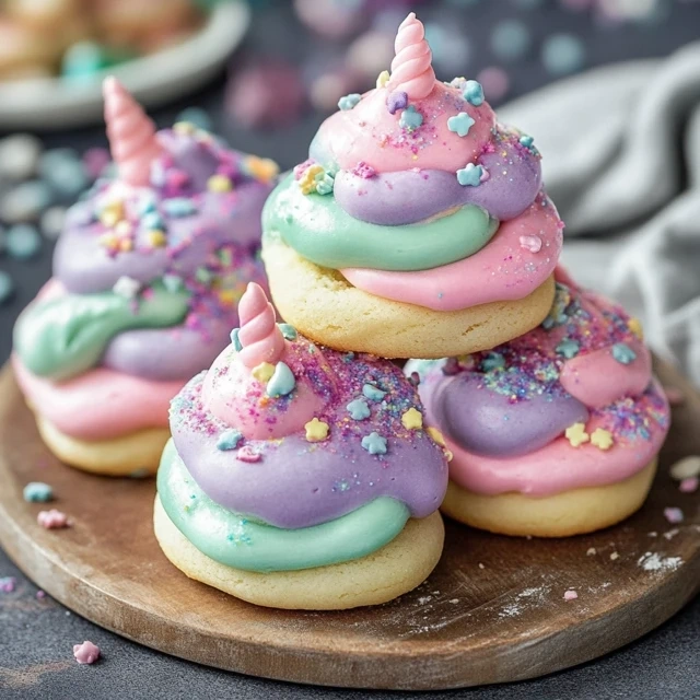 Unicorn Poop Cookies