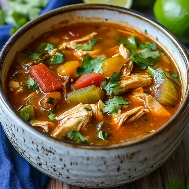 chicken fajita soup