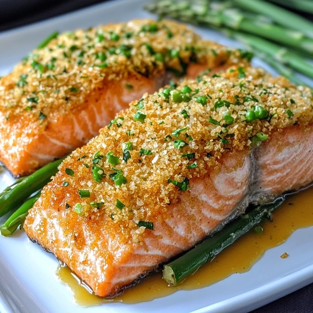 Easy Panko Crusted Honey Mustard Salmon Recipe