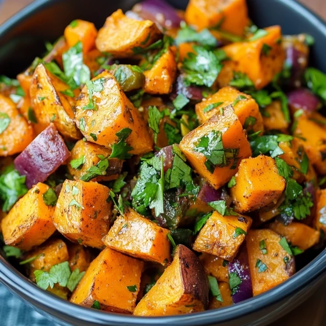 Moroccan Sweet Potato Salad