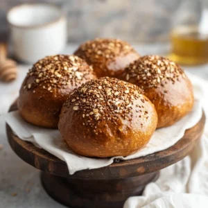 Honey Whole Wheat Rolls