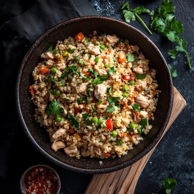 Cauliflower Chicken Fried Rice