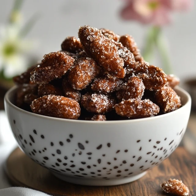 Cinnamon Candied Almonds