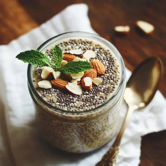 Chia Seed Pudding with Almond Milk