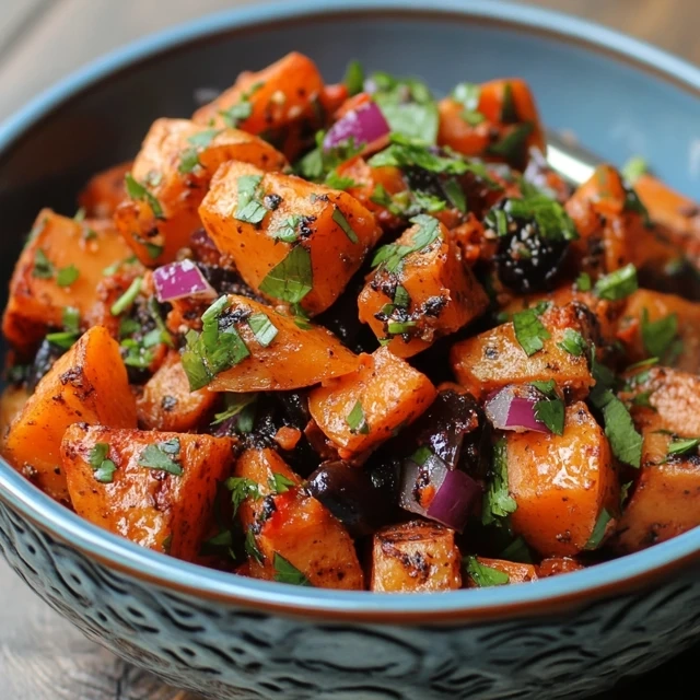 Moroccan Sweet Potato Salad