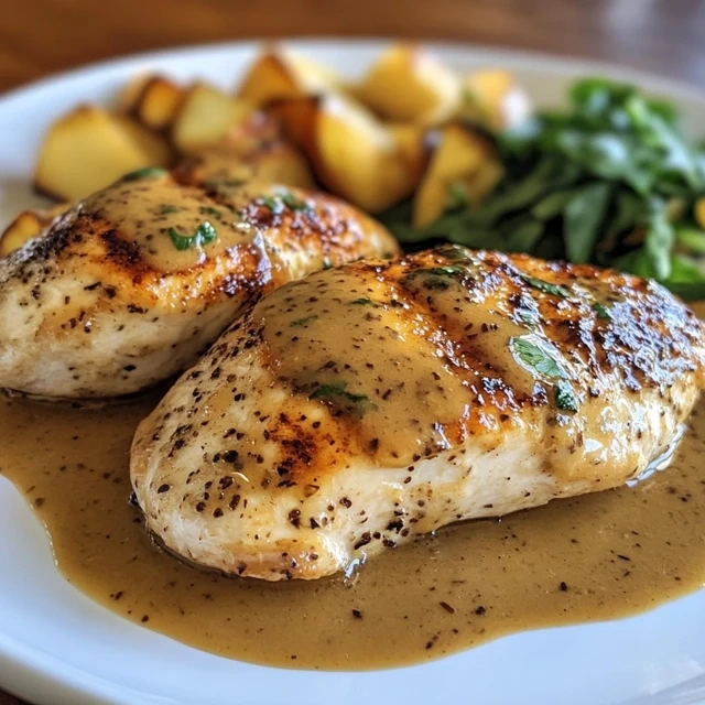 Maple Mustard Skillet Chicken