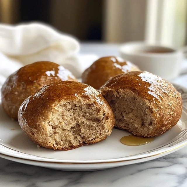 Honey Whole Wheat Rolls