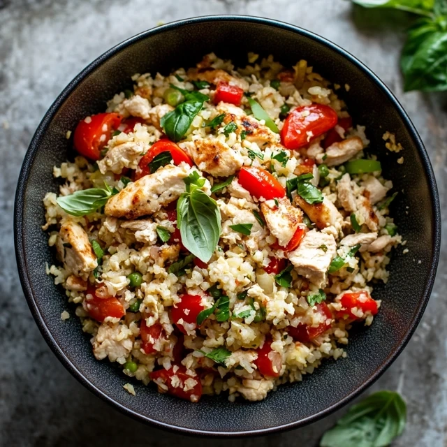 Cauliflower Chicken Fried Rice
