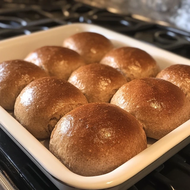 Honey Whole Wheat Rolls