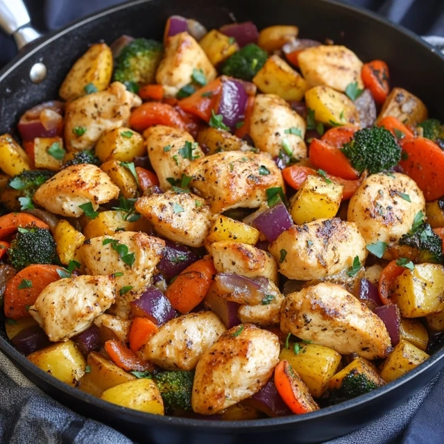 Chicken and Veggie Skillet