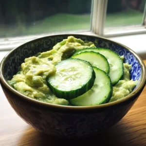 Cucumber and Guacamole