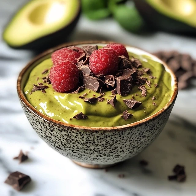 Avocado Chocolate Mousse