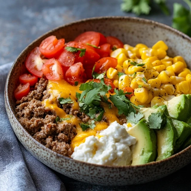 Low-Carb Breakfast Burrito Bowl