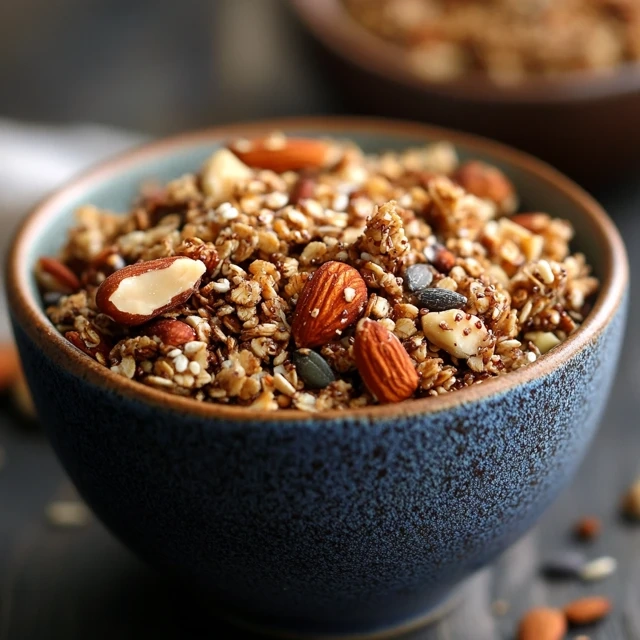 Nutty Seed Granola
