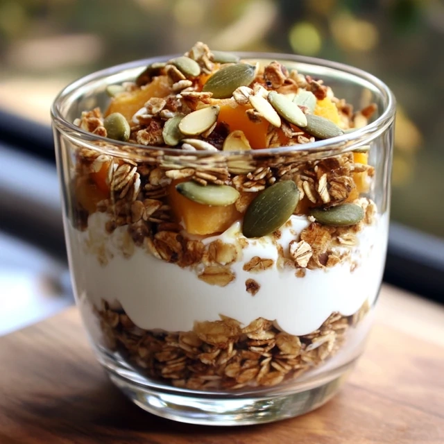 Pumpkin Seed And Yogurt Parfait