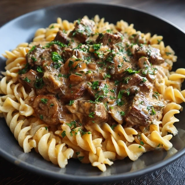 Instant Pot Beef Stroganoff