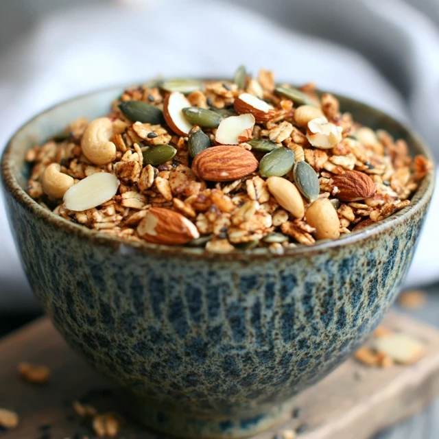 Nutty Seed Granola