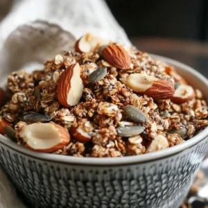 Nutty Seed Granola