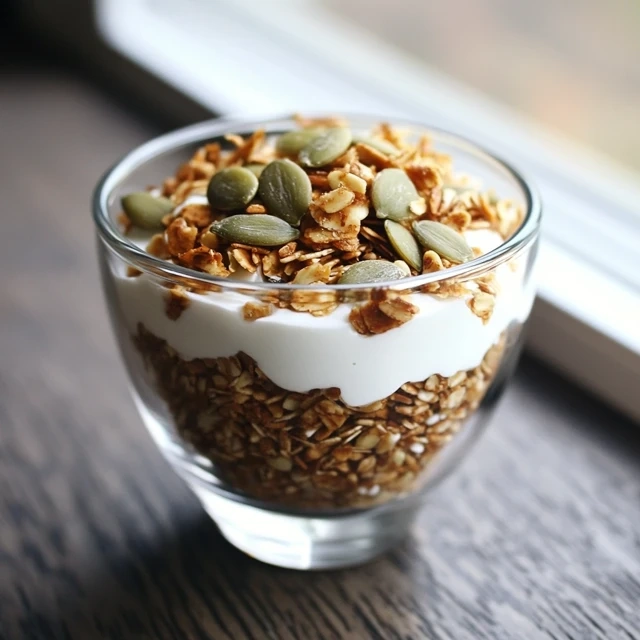 Pumpkin Seed And Yogurt Parfait