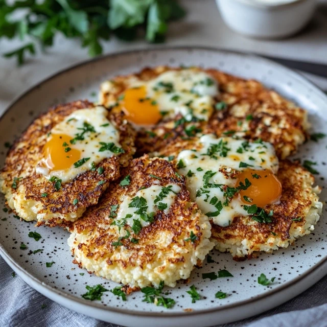 Cauliflower Hash Browns