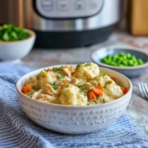 Instant Pot Chicken and Dumplings