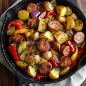 One Pan Smoked Sausage And Potatoes