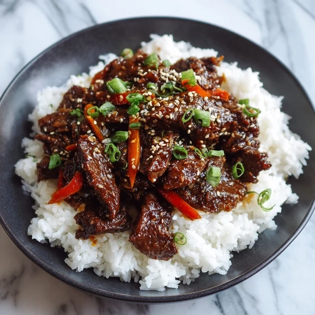 Instant Pot Mongolian Beef Dinner